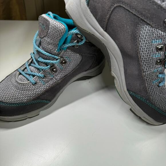 Vionic Cypress Gray Blue Orthotic Hiking Boots Women’s 6.5 Arch Support - Picture 5 of 10